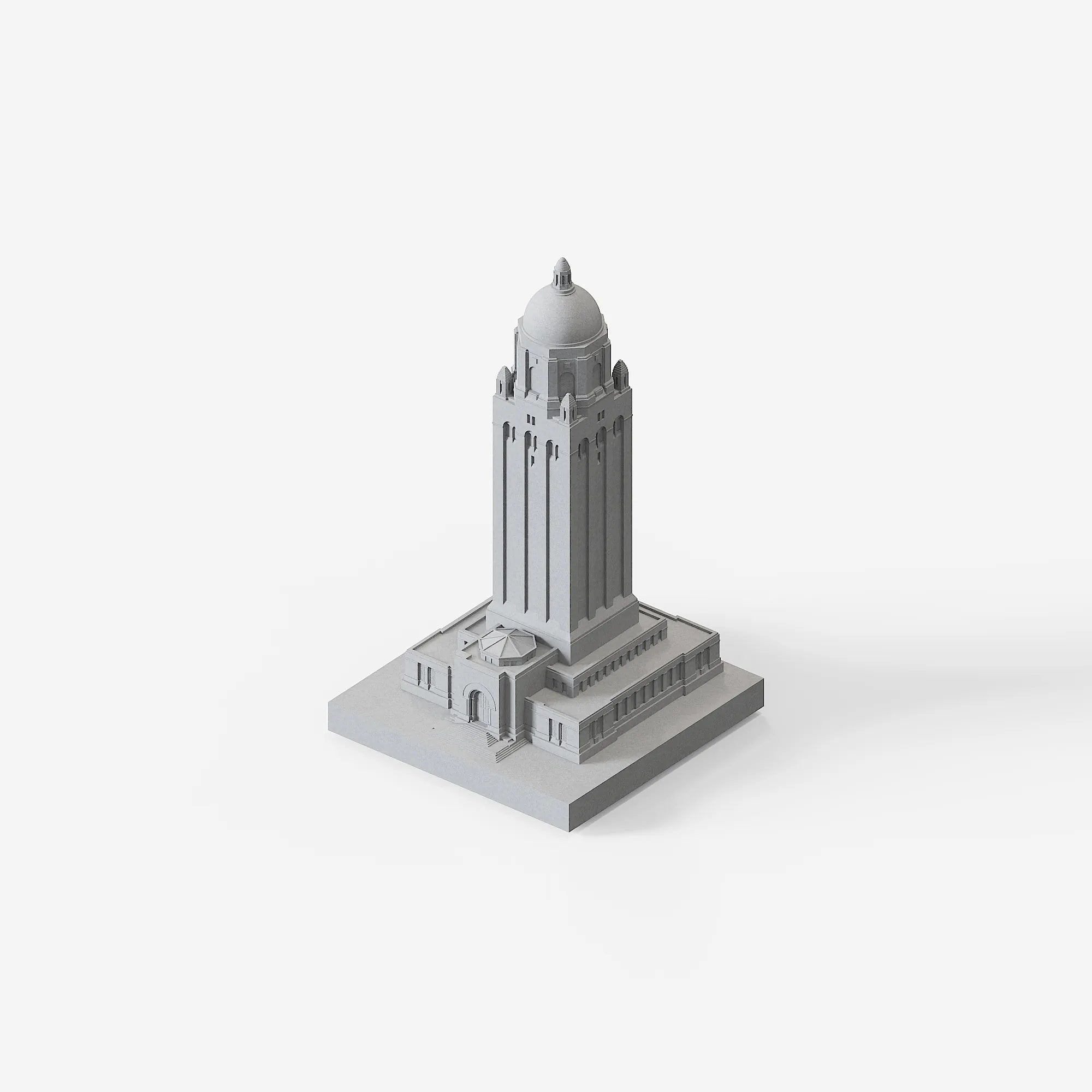 Stanford Hoover Tower Concrete Model – Stanford University Graduation Gift & Alumni Desk Decor
