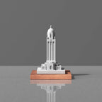 Stanford Hoover Tower – handcrafted concrete sculpture with wood base
