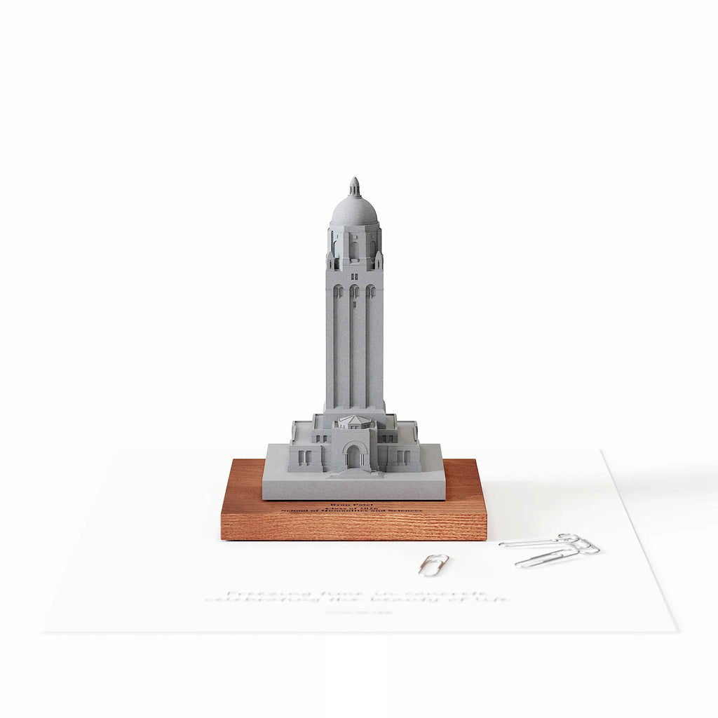 Stanford Hoover Tower – concrete desk decor, natural lighting