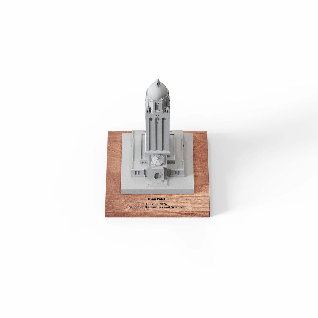 Stanford Hoover Tower – architectural model concrete, shadow detail