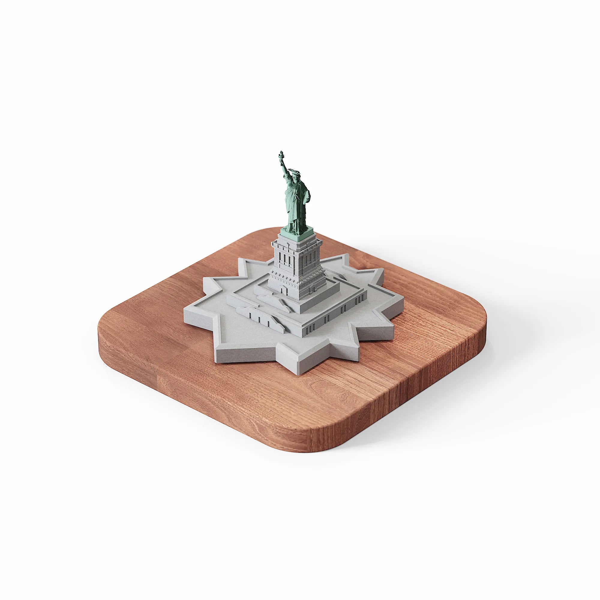 Statue of Liberty Concrete Model – NYC Architectural Miniature & Personalized New York Gift
