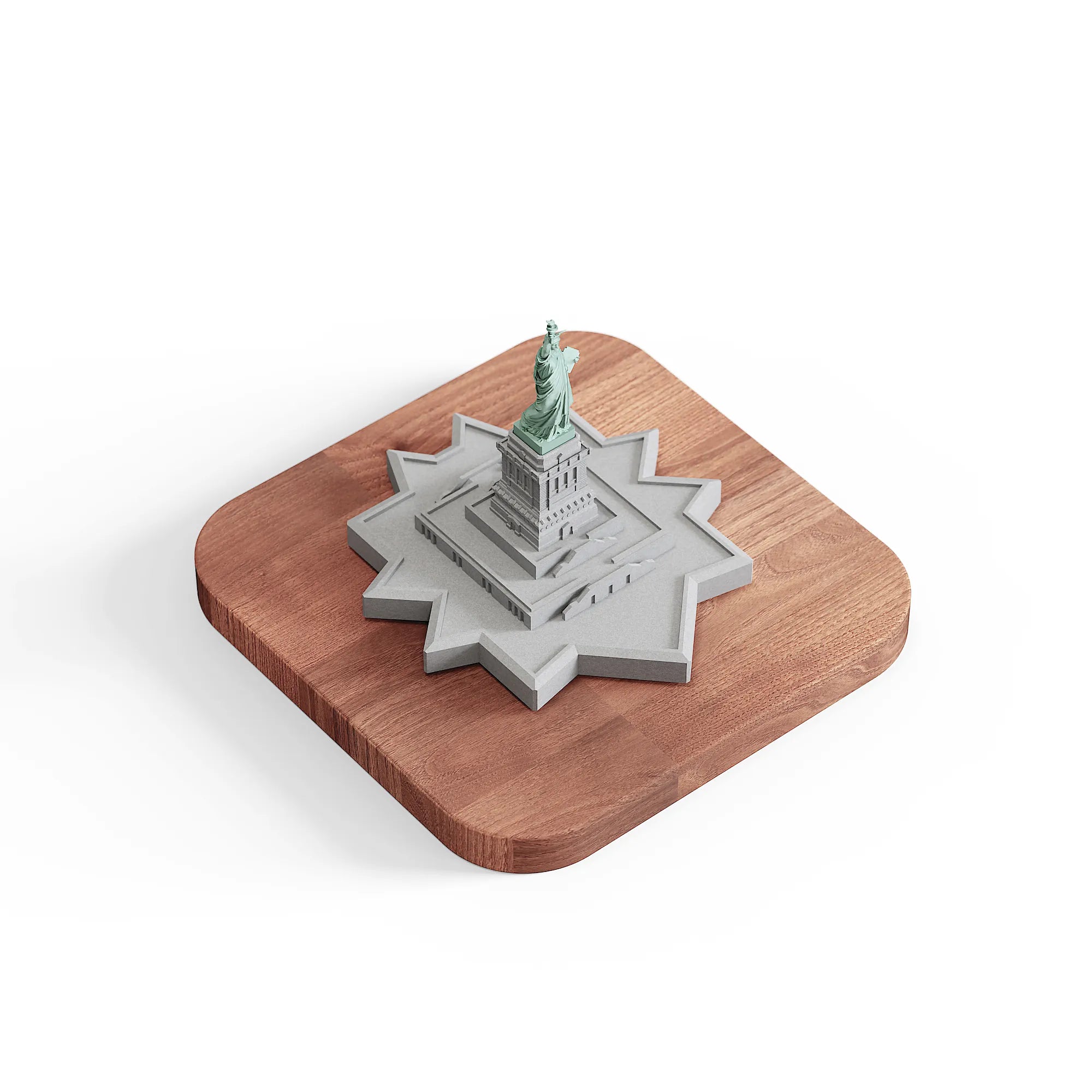 Statue of Liberty Concrete Model – NYC Architectural Miniature & Personalized New York Gift