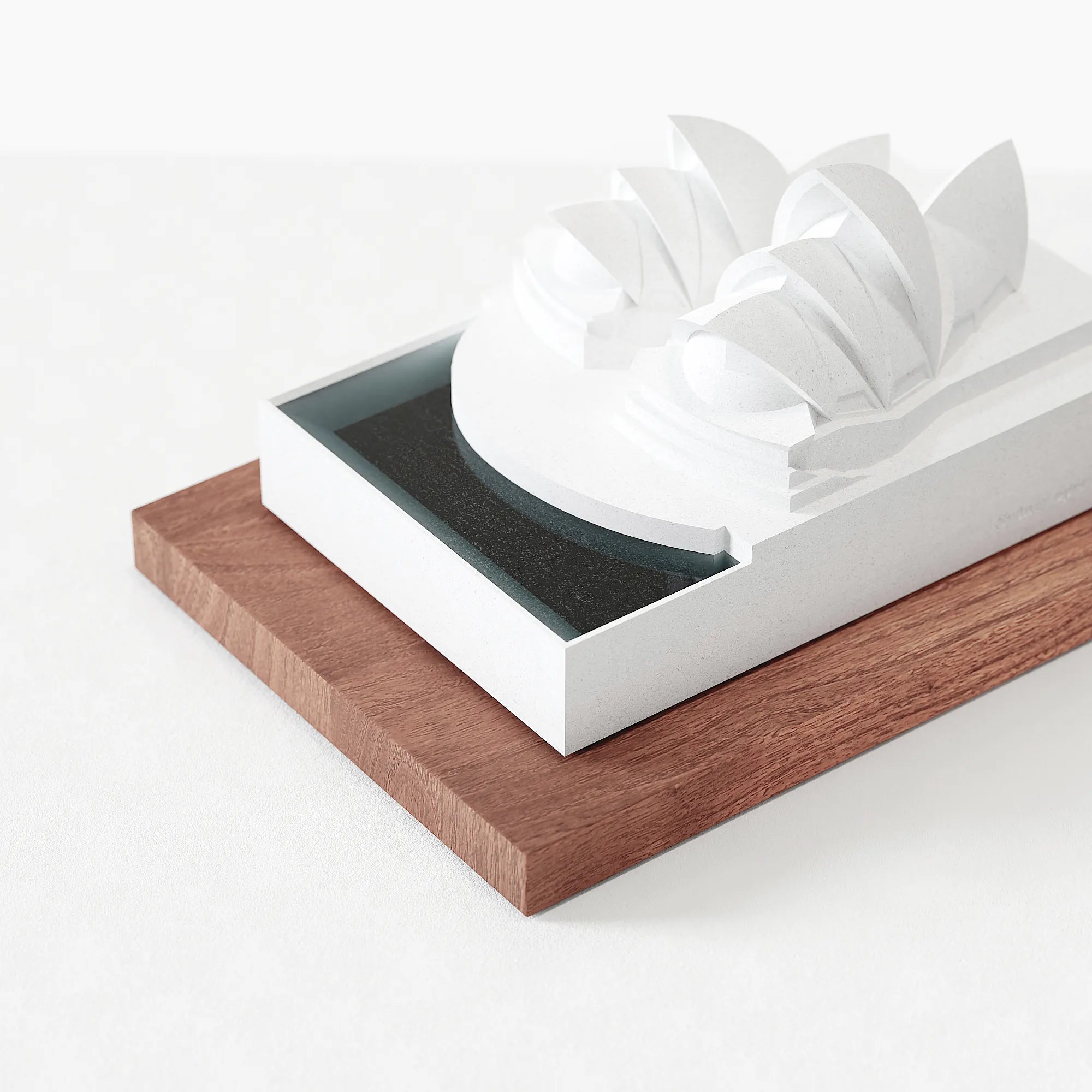 Sydney Opera House – custom engraved concrete miniature gift
