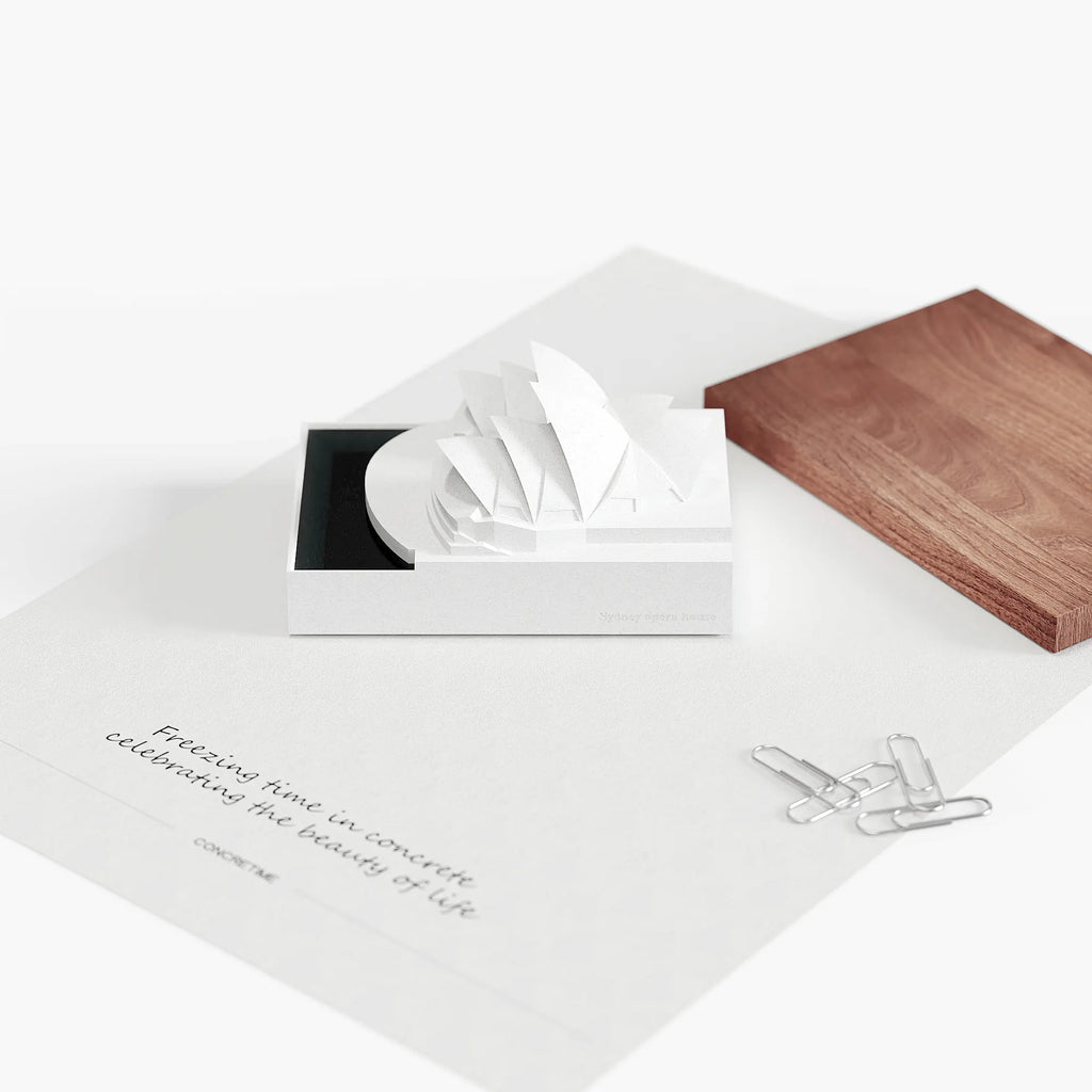 Sydney Opera House – Concretime architectural miniature, studio shot
