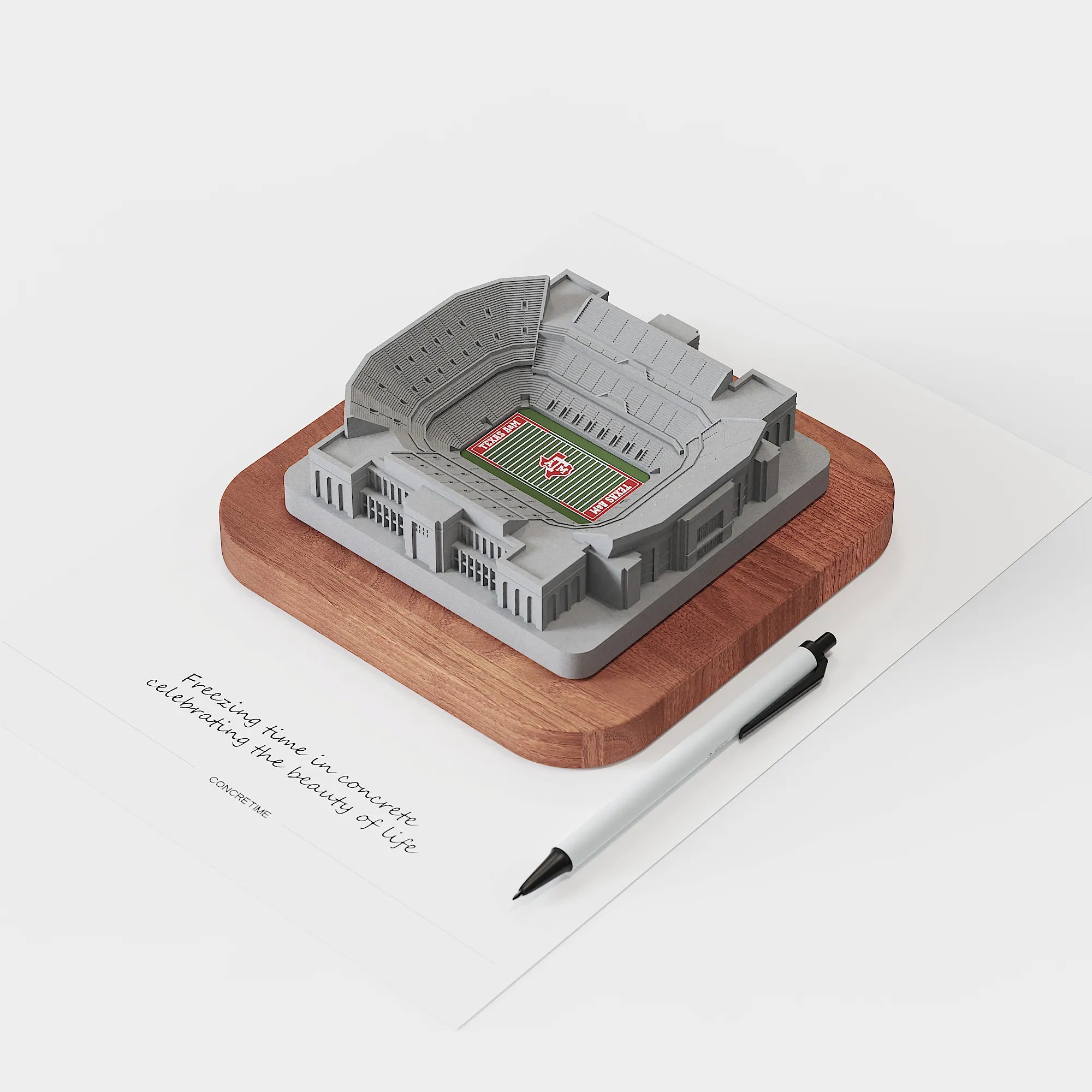 Kyle Field Concrete Model – Texas A&M Graduation Gift & Aggie Alumni Keepsake