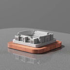 Texas A&M Kyle Field – desk decor concrete replica, angled view