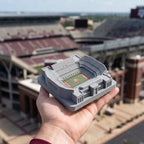 Texas A&M Kyle Field – handcrafted concrete sculpture with wood base