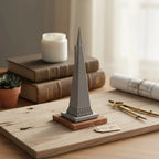 Transamerica Pyramid – architectural miniature, close-up texture detail