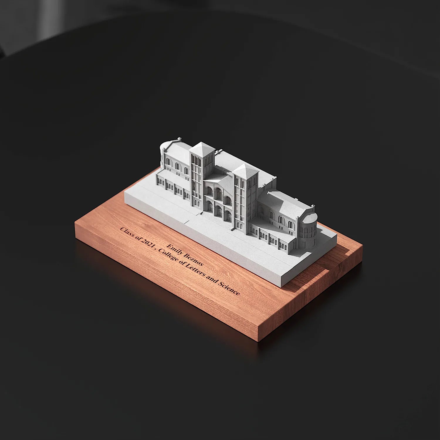 UCLA Royce Hall Concrete Model – Bruin Graduation Gift & Alumni Desk Decor