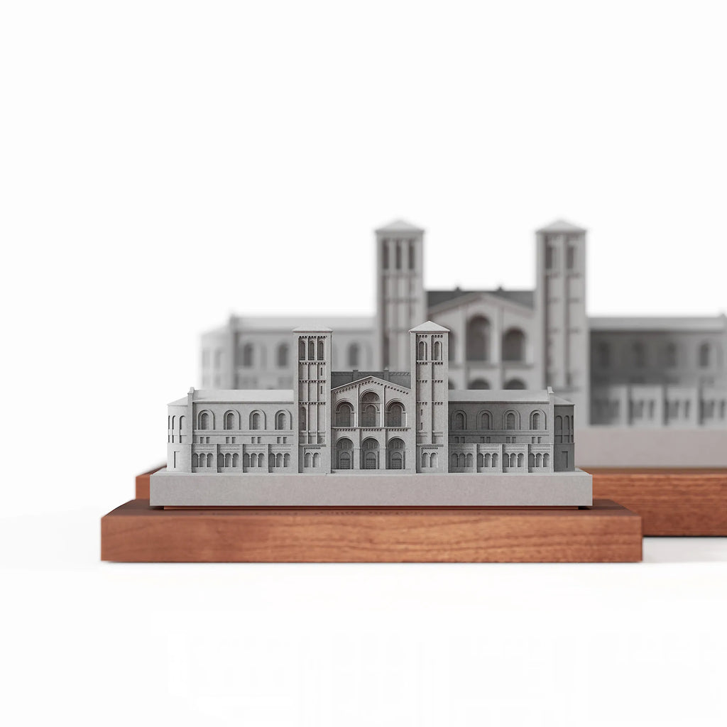 UCLA Royce Hall Concrete Model – Bruin Graduation Gift & Alumni Desk Decor