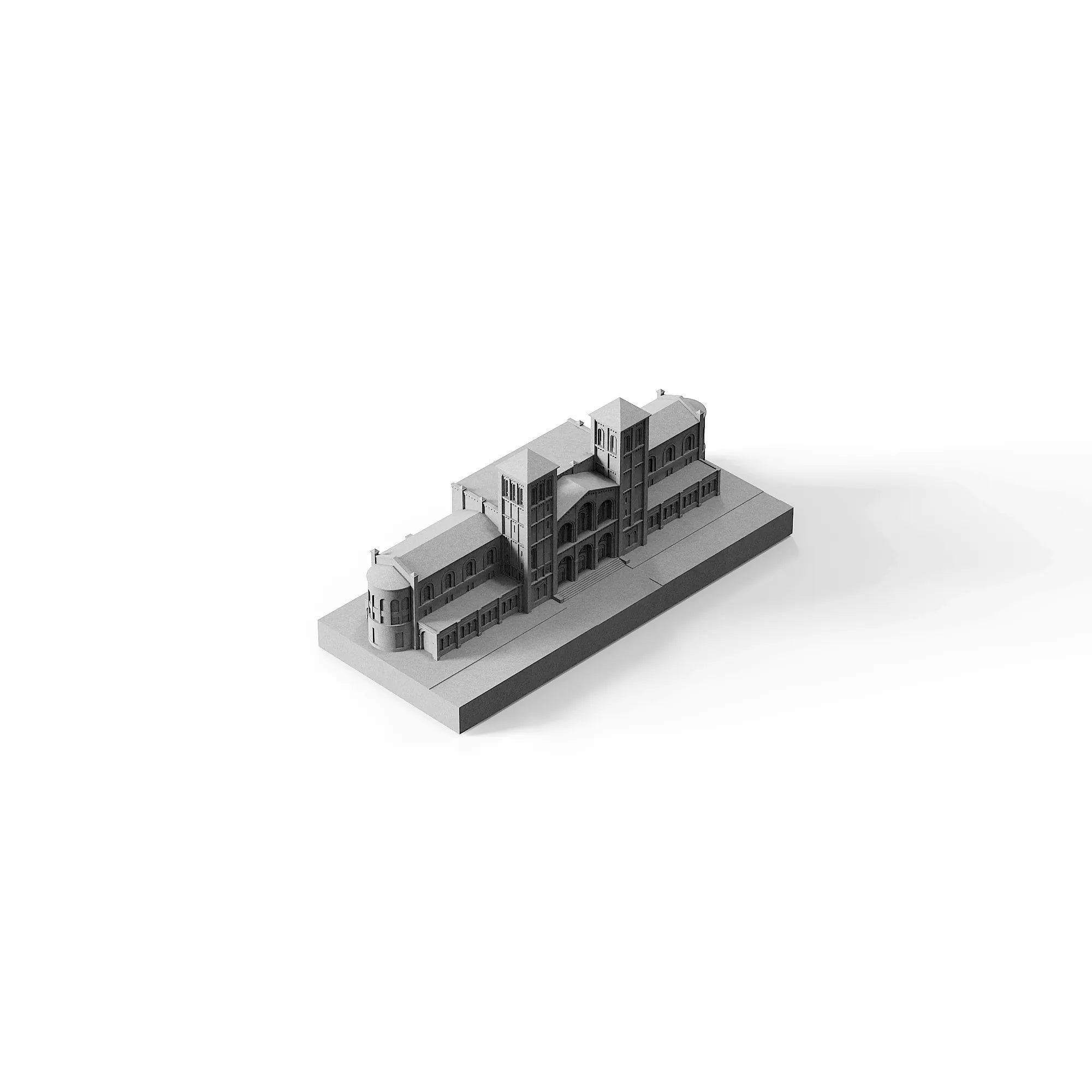 UCLA Royce Hall Concrete Model – Bruin Graduation Gift & Alumni Desk Decor