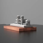 UCLA Royce Hall – desk decor concrete replica, angled view