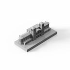 UCLA Royce Hall – Concretime architectural miniature, studio shot