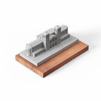 UCLA Royce Hall – concrete desk decor, natural lighting