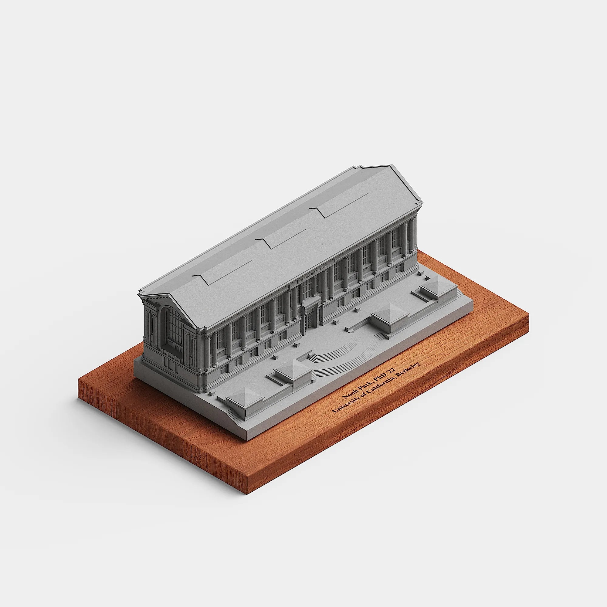 UC Berkeley Campanile – scale model concrete architecture, Concretime