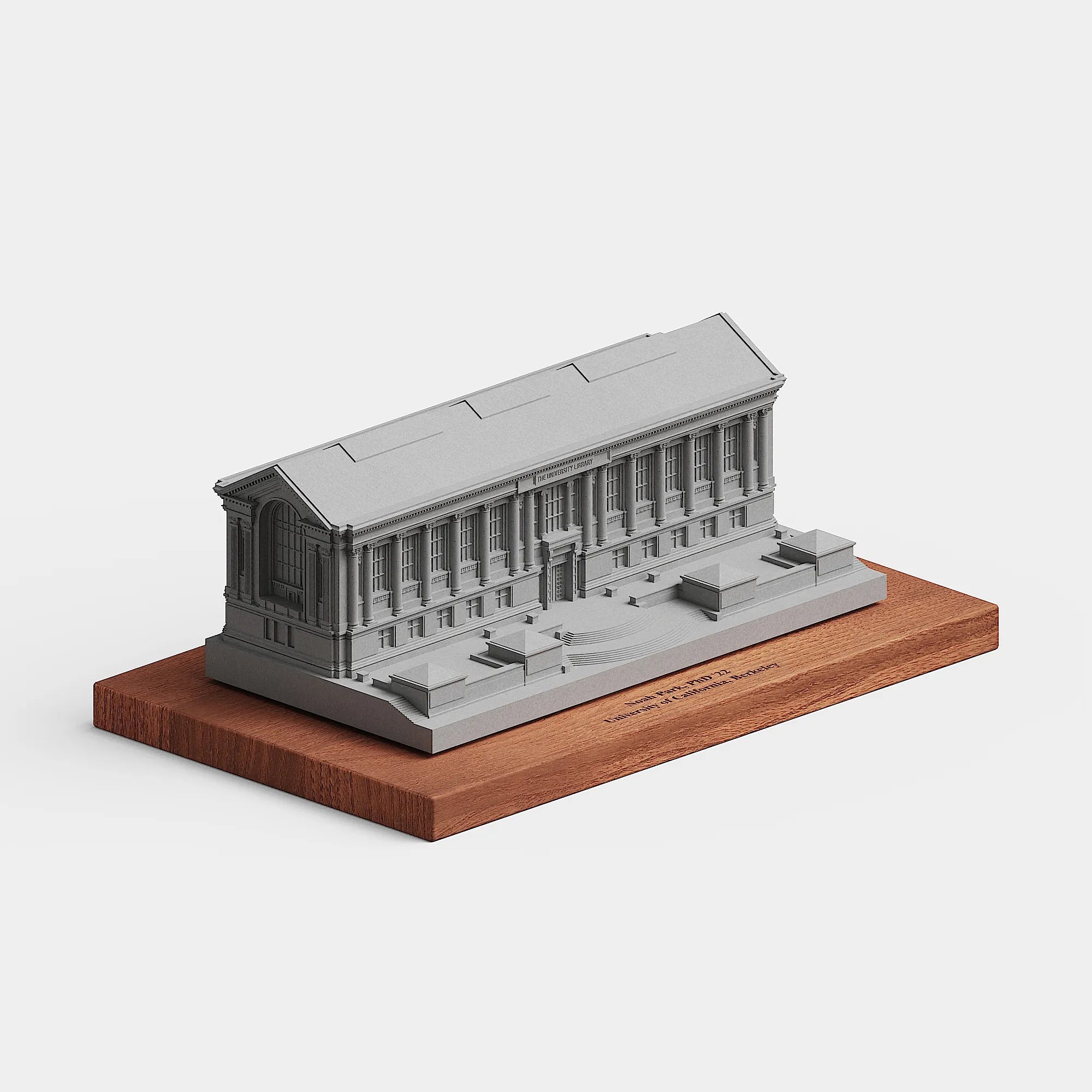 UC Berkeley Campanile – concrete desk decor, natural lighting