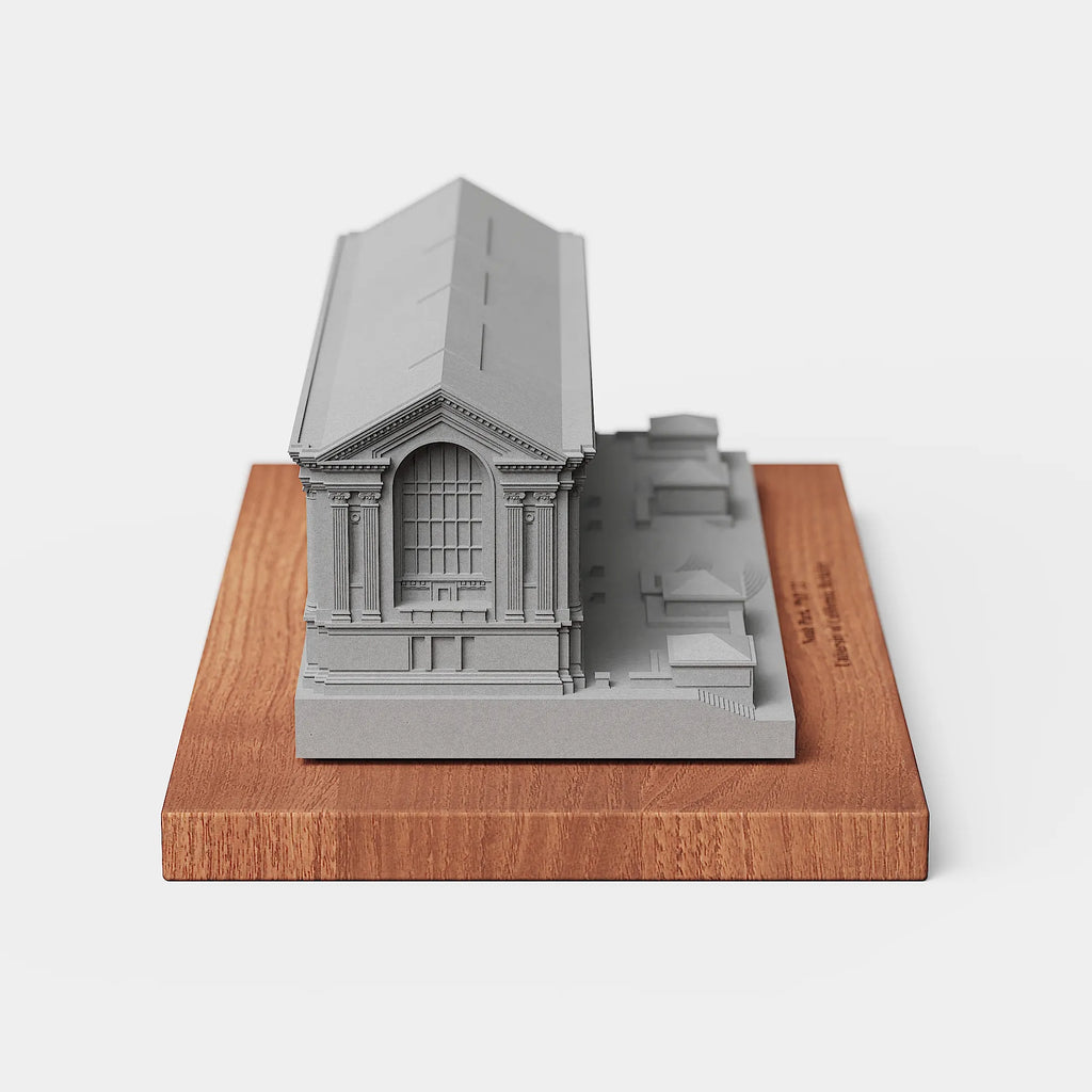 UC Berkeley Campanile – architectural model concrete, shadow detail