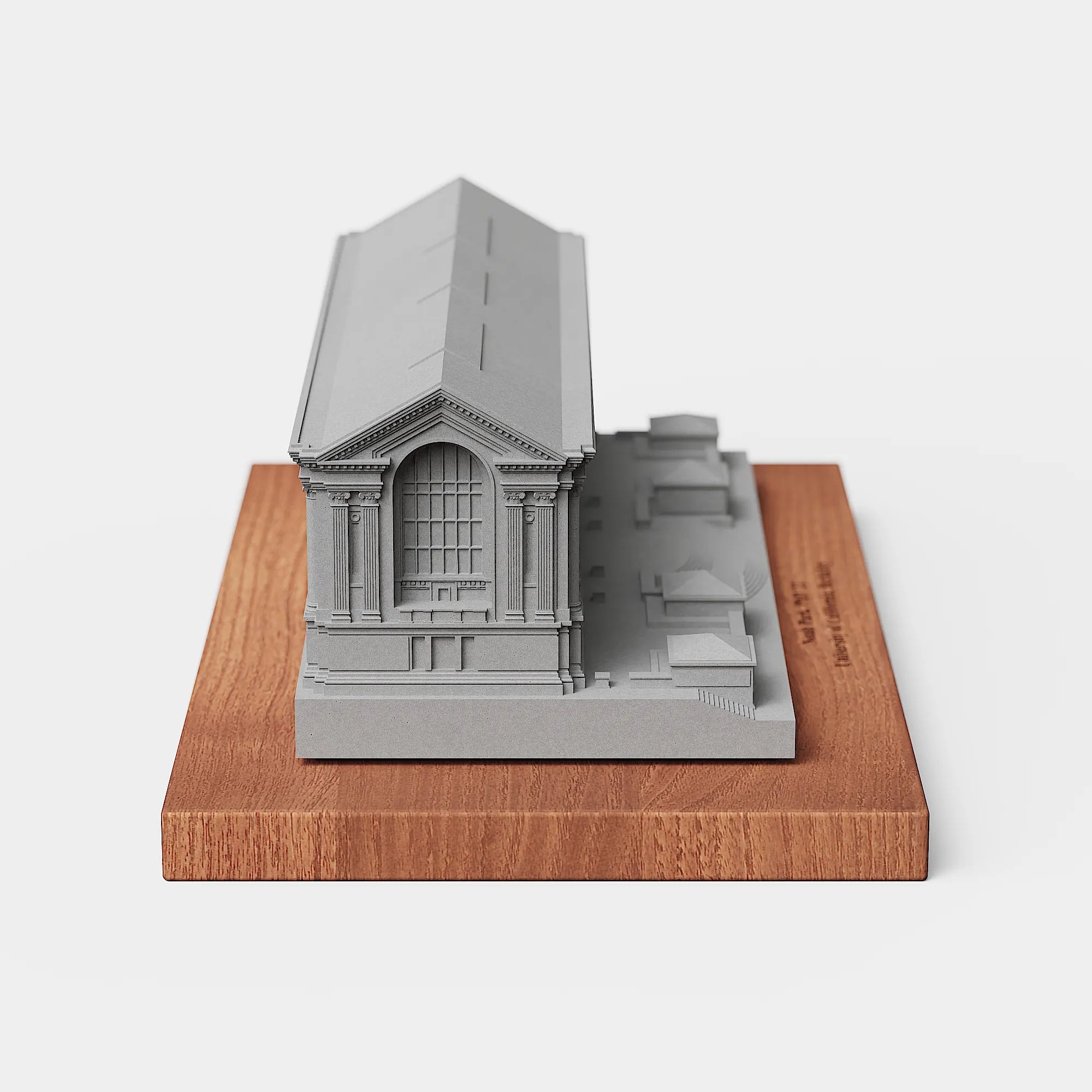 UC Berkeley Campanile – architectural model concrete, shadow detail