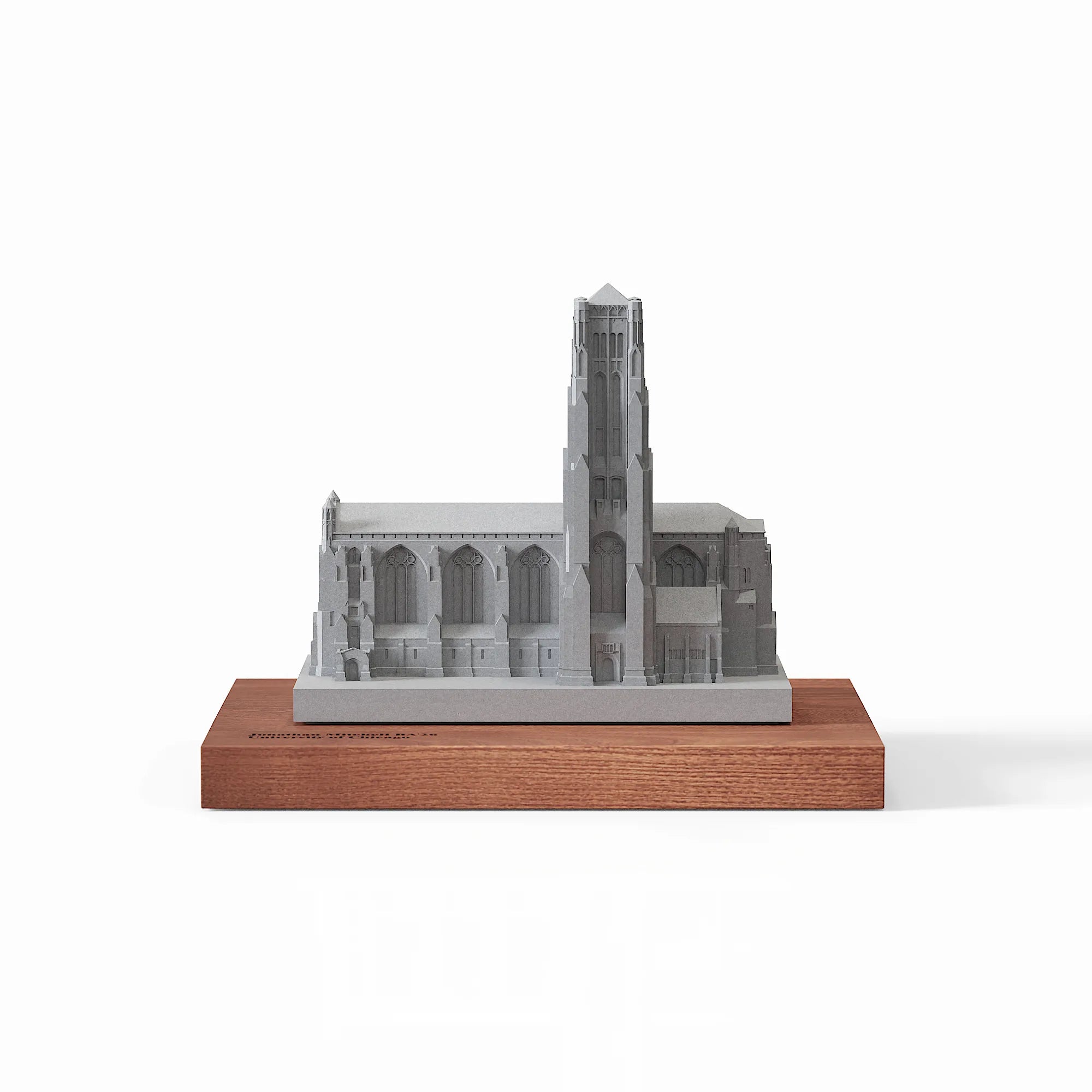 UChicago Rockefeller Chapel Concrete Model – University of Chicago Graduation Gift & Alumni Desk Decor