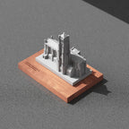 UChicago Rockefeller Chapel - scale model concrete architecture, Concretime