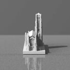 UChicago Rockefeller Chapel - custom engraved concrete miniature gift