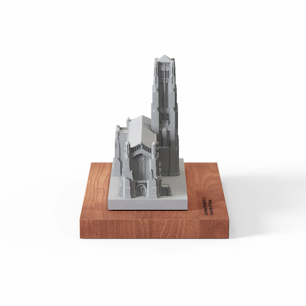 UChicago Rockefeller Chapel - concrete desk decor, natural lighting