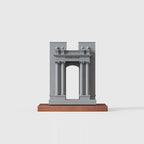 UIUC Hallene Gateway – scale model concrete architecture, Concretime