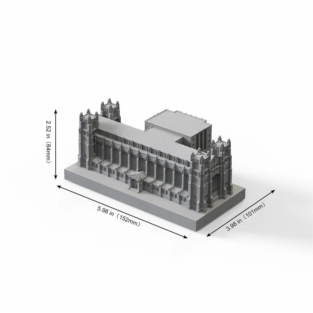 UMich Law Quad Concrete Model – University of Michigan Graduation Gift & Alumni Desk Decor