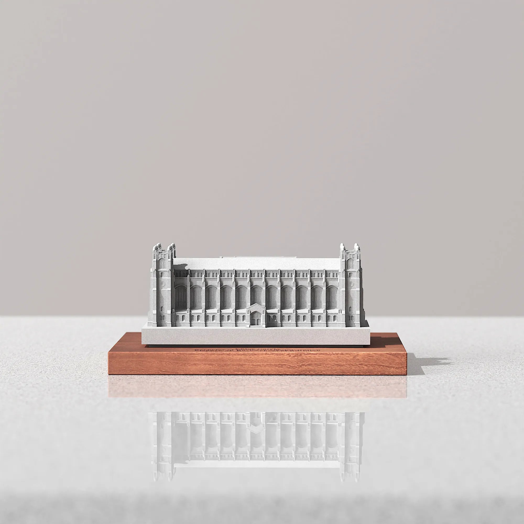 UMich Law Quadrangle – desk decor concrete replica, angled view