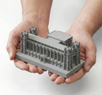 UMich Law Quadrangle – scale model concrete architecture, Concretime