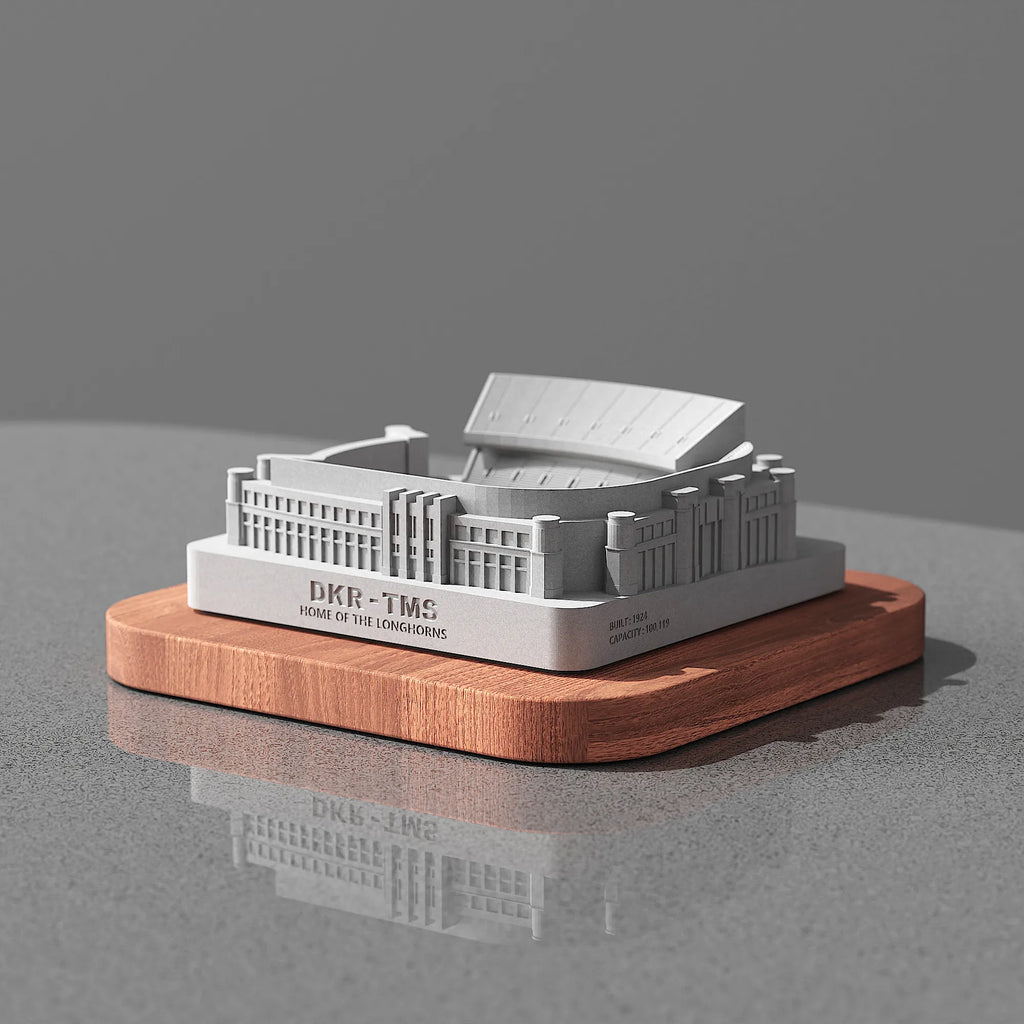 DKR-Texas Memorial Stadium Concrete Model – UT Austin Graduation Gift & Longhorns Keepsake