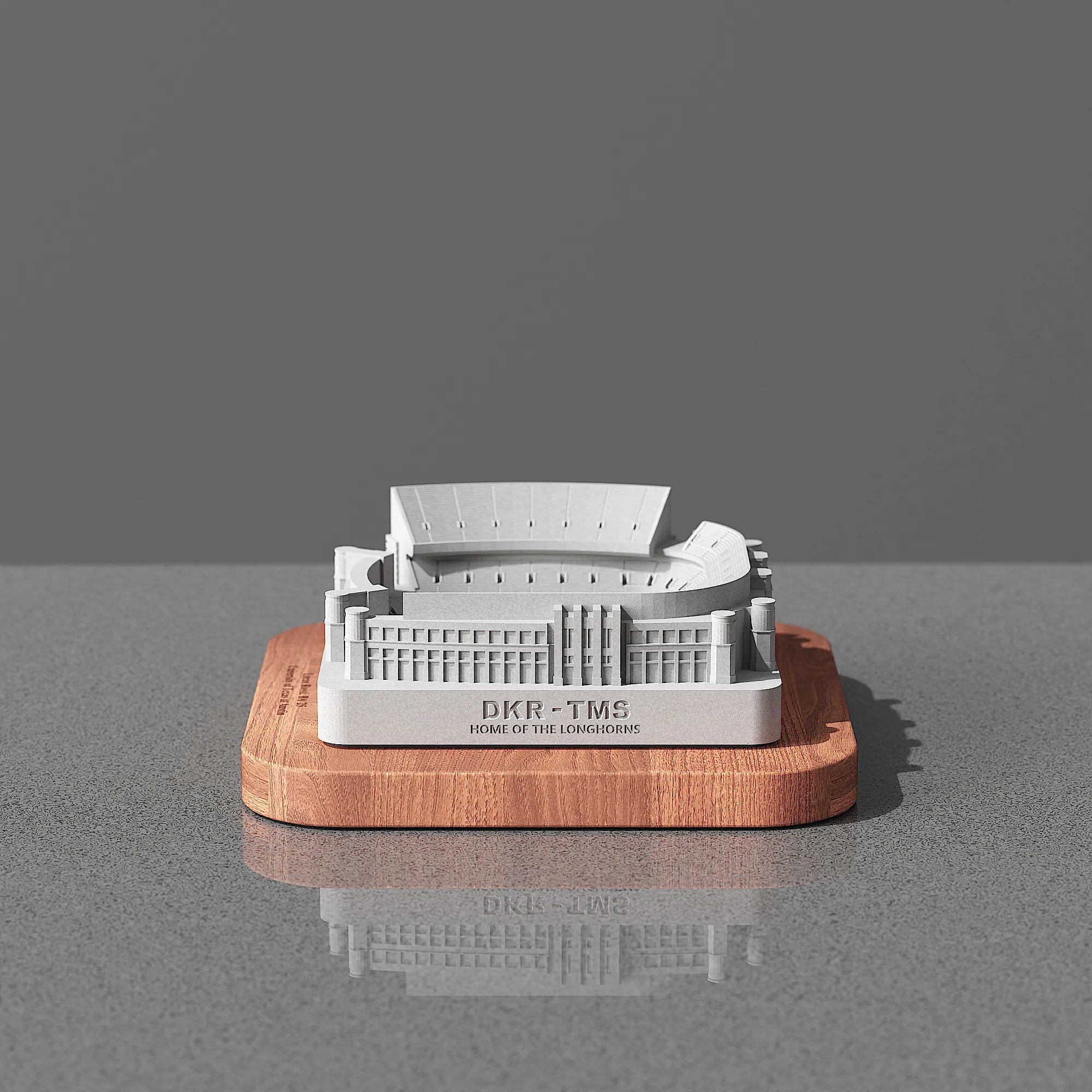 DKR-Texas Memorial Stadium Concrete Model – UT Austin Graduation Gift & Longhorns Keepsake