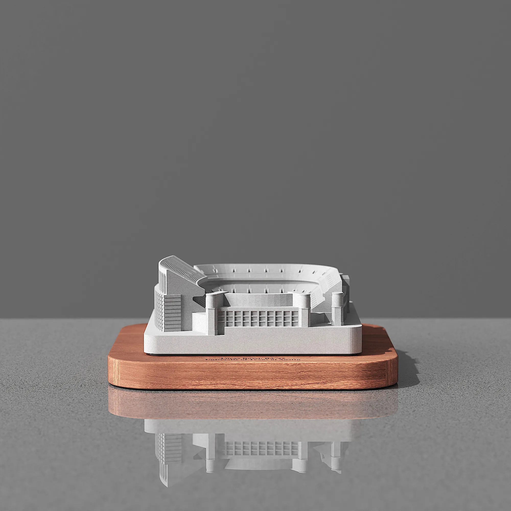 DKR-Texas Memorial Stadium Concrete Model – UT Austin Graduation Gift & Longhorns Keepsake