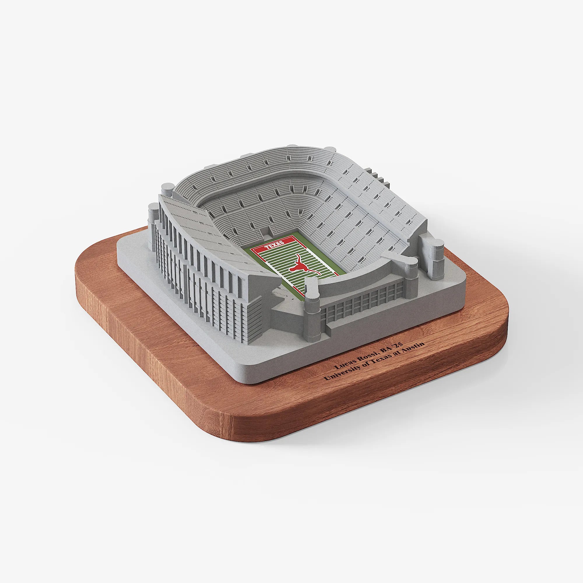 DKR-Texas Memorial Stadium Concrete Model – UT Austin Graduation Gift & Longhorns Keepsake