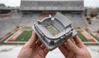 UT Austin DKR Memorial Stadium – handcrafted concrete sculpture with wood base