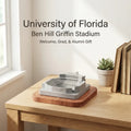 Ben Hill Griffin Stadium – handcrafted concrete miniature, front view