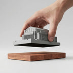 UMN Northrop Auditorium – scale model concrete architecture, Concretime