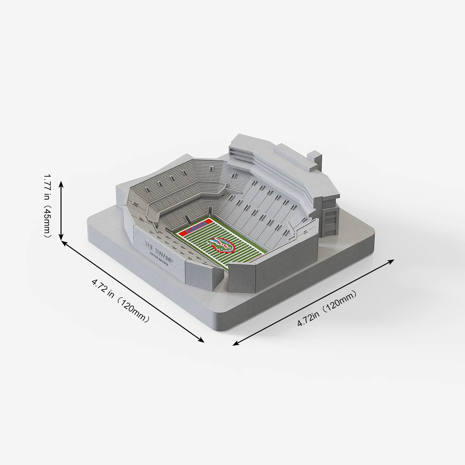 Ben Hill Griffin Stadium Concrete Model – UF Gators Graduation Gift & Alumni Keepsake