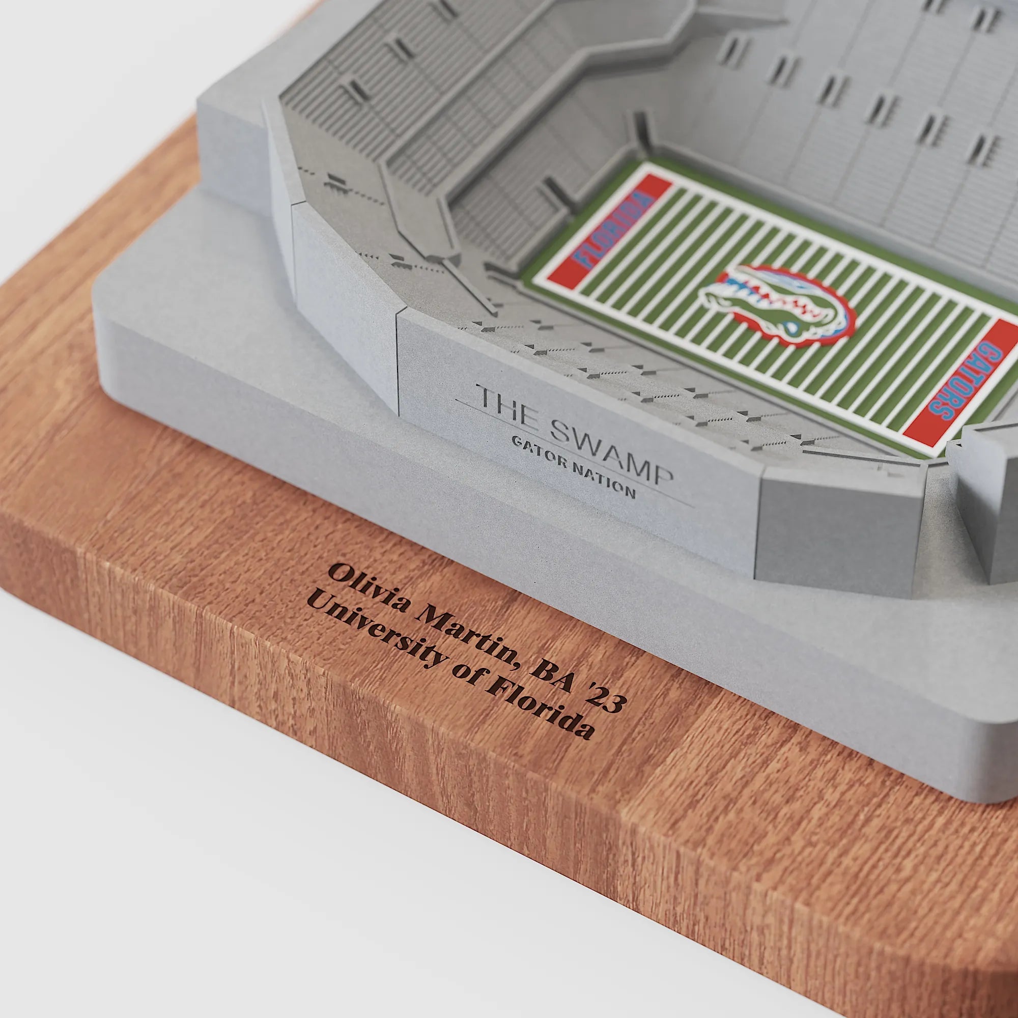 Ben Hill Griffin Stadium Concrete Model – UF Gators Graduation Gift & Alumni Keepsake