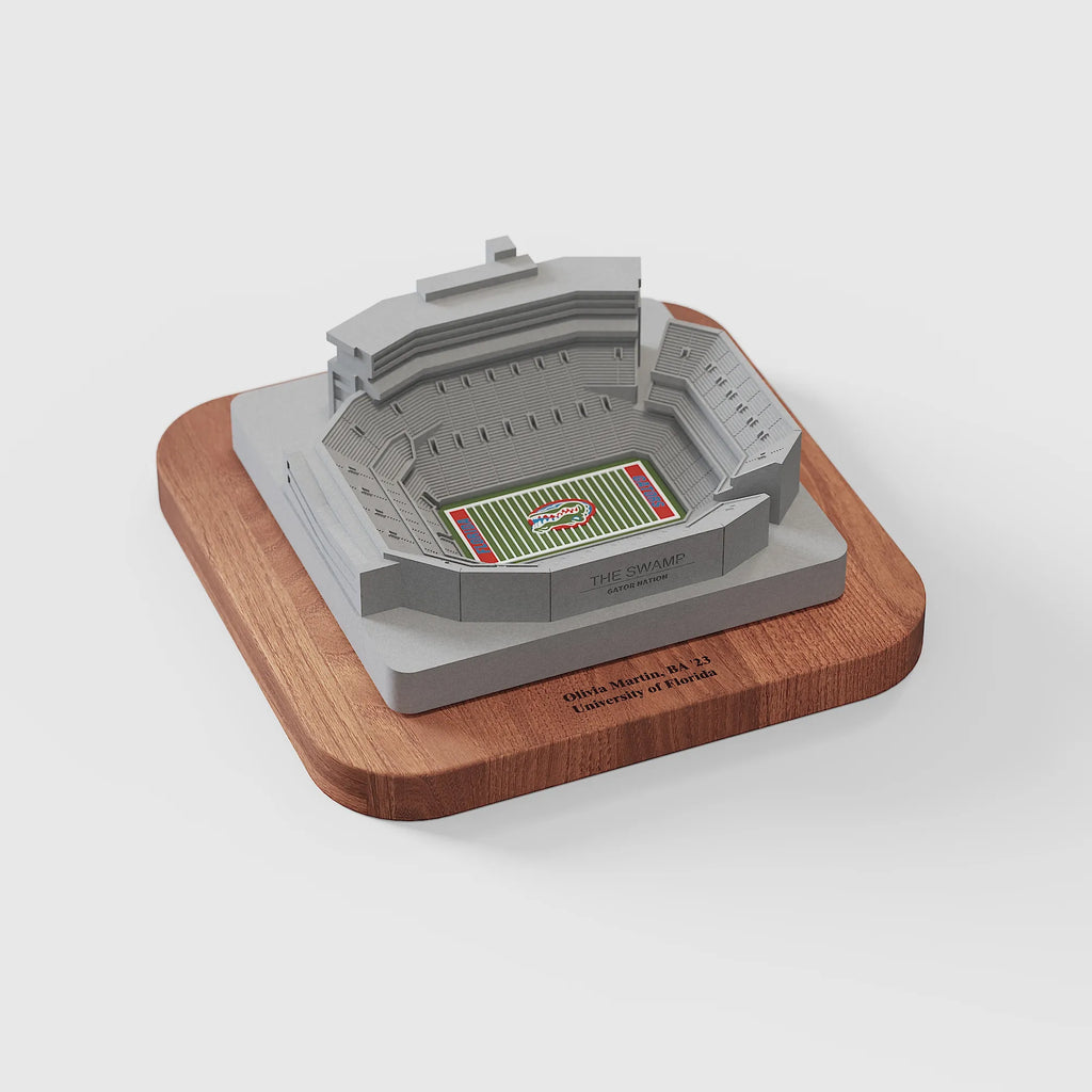 Ben Hill Griffin Stadium Concrete Model – UF Gators Graduation Gift & Alumni Keepsake