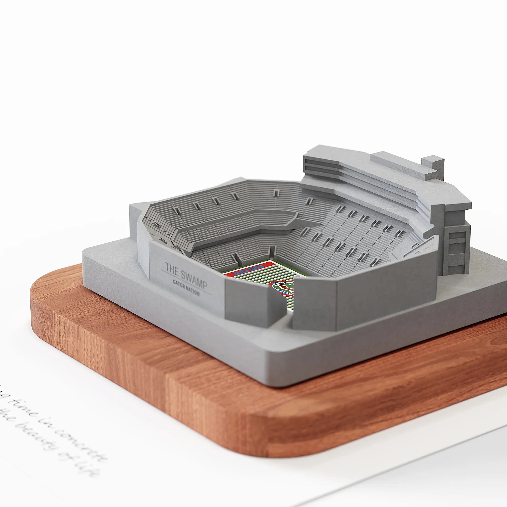 Ben Hill Griffin Stadium Concrete Model – UF Gators Graduation Gift & Alumni Keepsake