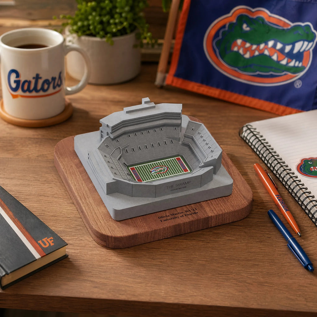 Ben Hill Griffin Stadium Concrete Model – UF Gators Graduation Gift & Alumni Keepsake