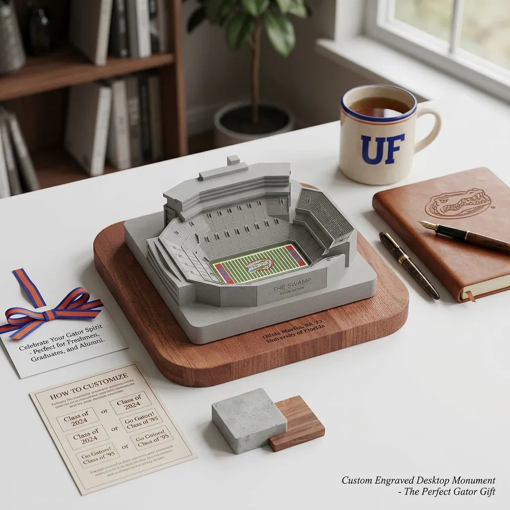 Ben Hill Griffin Stadium Concrete Model – UF Gators Graduation Gift & Alumni Keepsake
