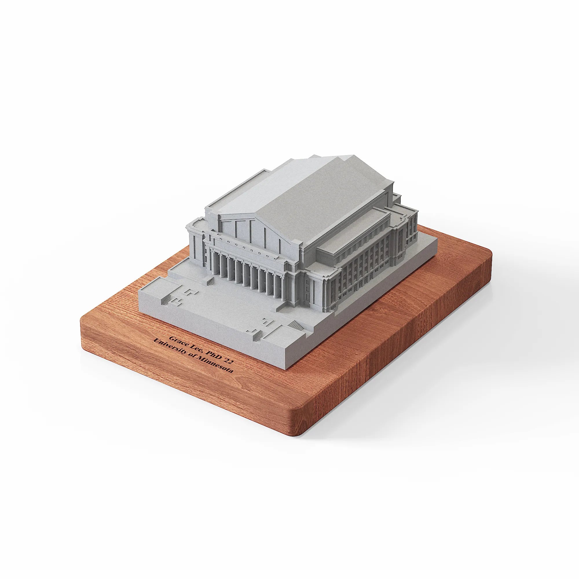 University of Minnesota Northrop Auditorium Concrete Model | UMN Graduation Gift